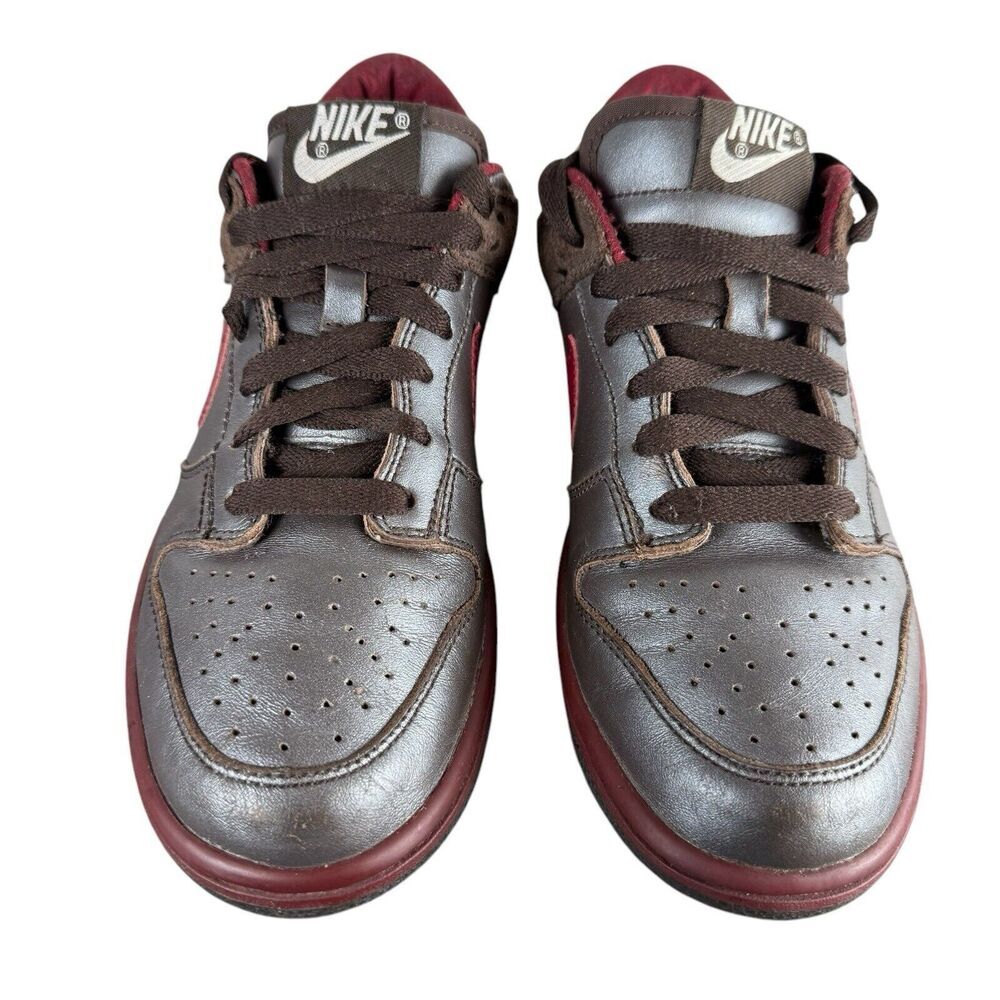 Nike‎ Dunk Low Dark Cinder Red Women Size 6 309324-261 SB Skate Released 2006 - Picture 7 of 16